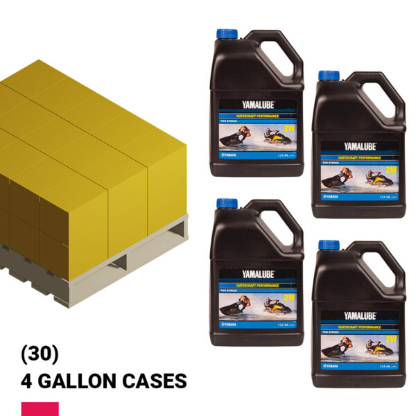 Yamalube 2M Oil Half Pallet (30 Cases)